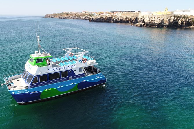 Catamaran trip to Berlengas Island + visit to the caves - Starting at the Peniche marina
