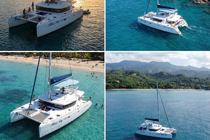 Catamaran with jacuzzi for groups Lunch and drinks Puerto plata - Sailing along the north coast