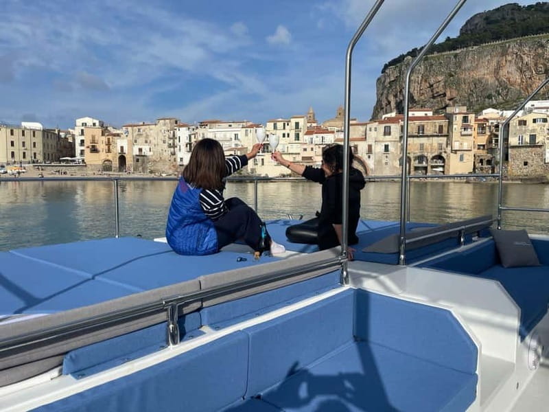 Cefalù: Coast-to-Coast Catamaran Tour - Seeing Cefalù from the water