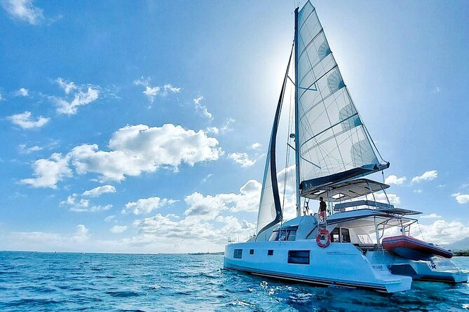 Chania: Private Day Catamaran Cruise with Swimming and Meal - A private boat changes the whole morning