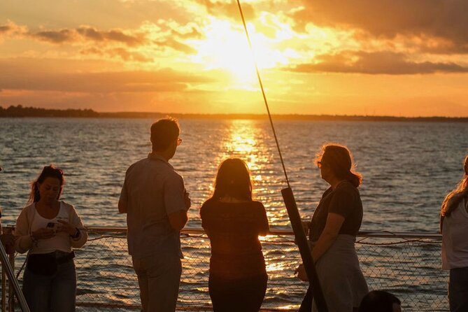 Charleston Iconic Sunset Sail - Lux Catamaran w/Bar & Bathrooms - What the two-hour timing means for you
