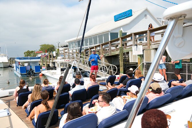 Charleston Iconic Sunset Sail - Lux Catamaran w/Bar & Bathrooms - Bar, bathrooms, and what to bring