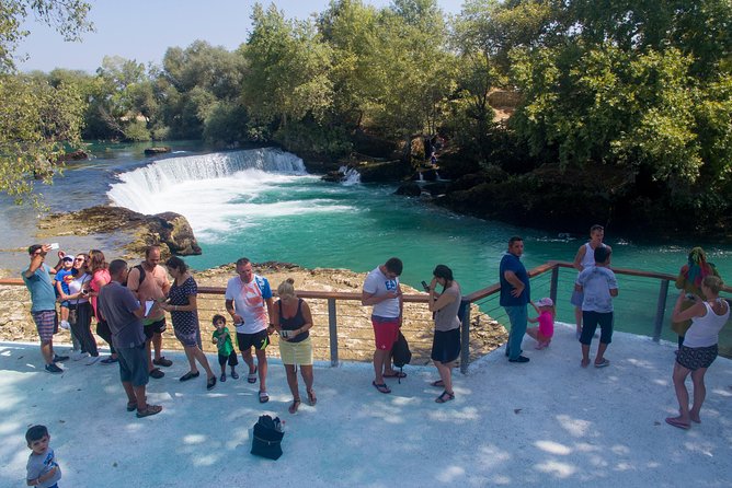 City of Side: Electric Catamaran Cruise & Lunch & Waterfall - Seleukia, Roman ruins with room to look around