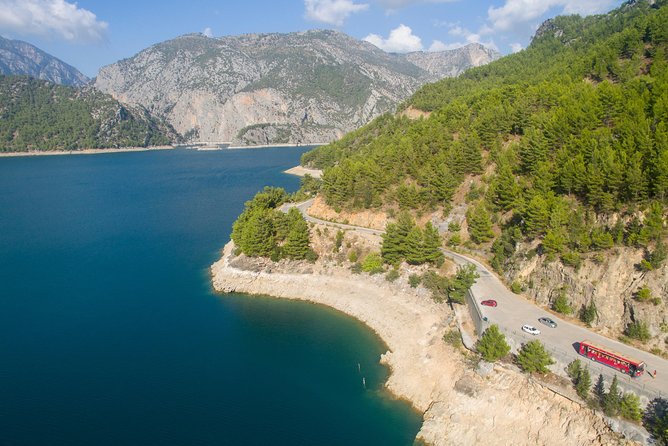 City of Side: Electric Catamaran Cruise & Lunch & Waterfall - The Green Lake catamaran ride