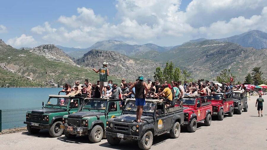 City of Side: Jeep Safari with Lunch and Catamaran Cruise - Key points before you book