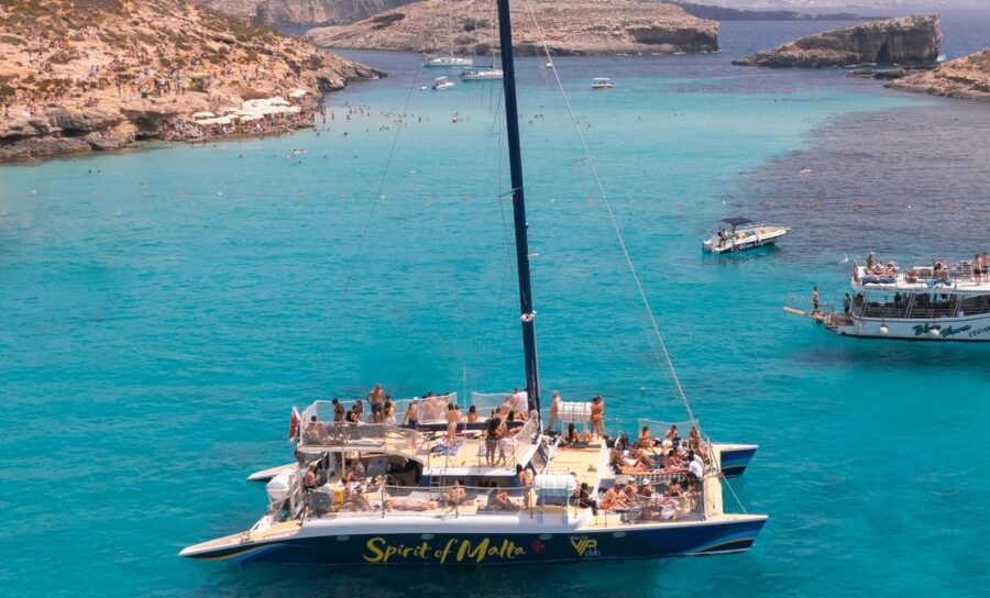 Comino: Blue Lagoon Catamaran Cruise with Lunch and Open Bar - What lunch actually includes