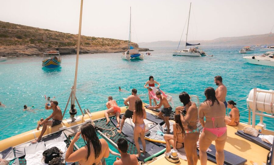 Comino: Blue Lagoon Catamaran Cruise with Lunch and Open Bar - Who should book this catamaran cruise?