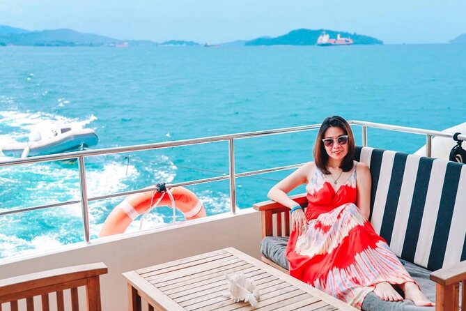 Coral and Racha Islands Luxury Catamaran Experience - Starting at Chalong Pier with food and a welcome drink