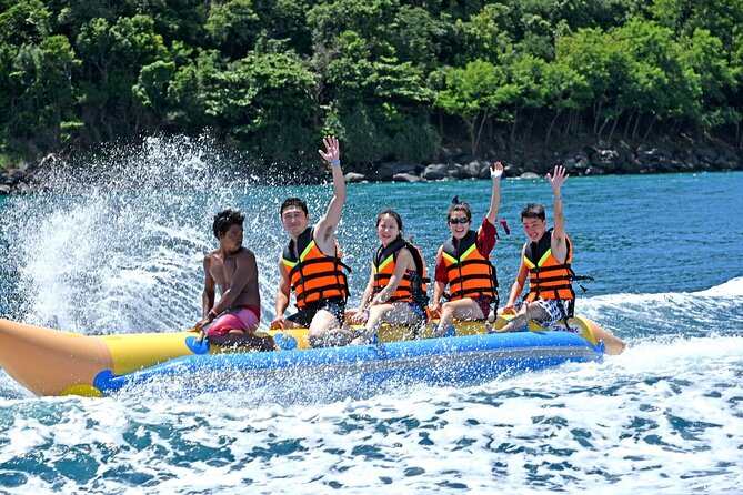 Coral Island & Sunset at Promthep cape by Catamaran Yacht - The 30-minute snorkeling stop at Hin Dam Bay