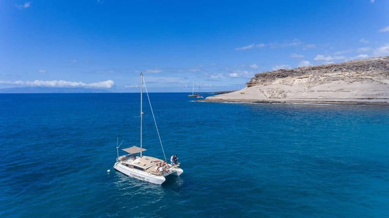 Costa Adeje: Catamaran Tour, Snorkelling, Snacks & Drinks - The Veril Beach swim and snorkel stop
