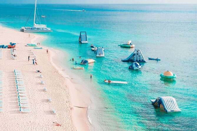 Cozumel Catamaran Fun: Snorkeling, Open Bar & Water Park - Starting at Cozumel’s downtown ferry dock
