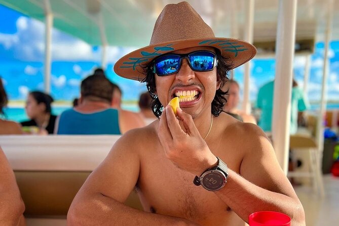 Cozumel Catamaran Tour: Snorkel at Top Reefs & Open Bar - Open bar, music, and the party atmosphere