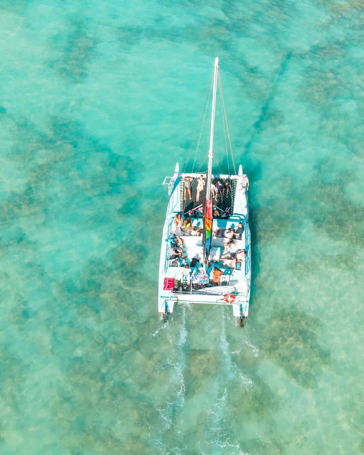 Dakhla Catamaran Tour & Dragon Island Visit - Leaving Dakhla for Dragon Island