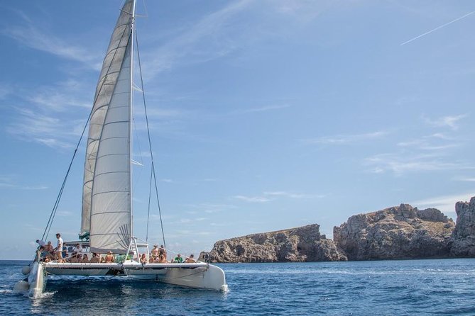 Day Catamaran Trip: Cap des Freus and Llevant Natural Park - The swim stop is the heart of the morning