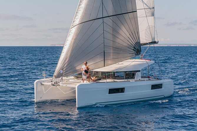 Deluxe Private Boats - 40 ft Catamaran - Snorkeling at a Reef Chosen for the Day