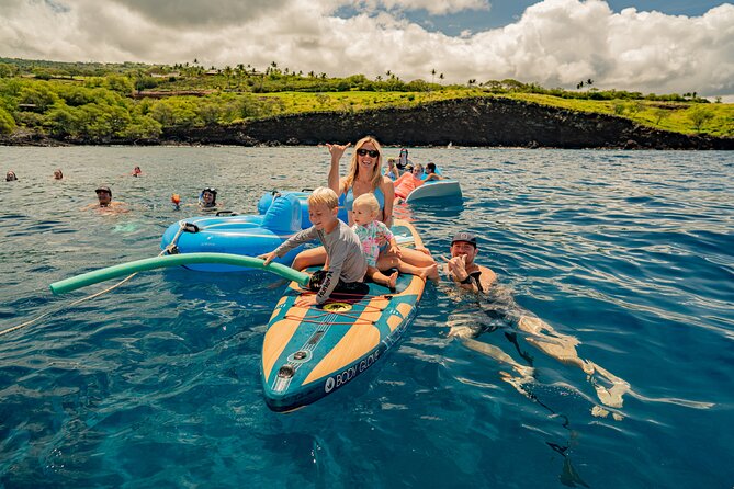 Deluxe Snorkel & Dolphin Watch Aboard a Luxury Catamaran from Kailua-Kona - A four-and-a-half-hour morning on Kona’s Gold Coast