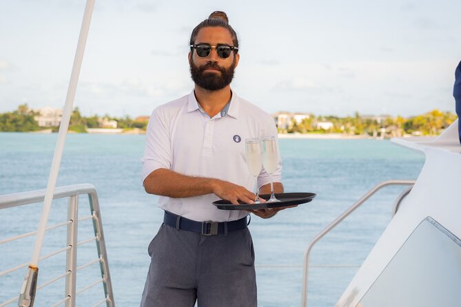 Deluxe Sunset and Saxophone Sail on Luxury Lady Grace Catamaran - The open bar and the pace of service