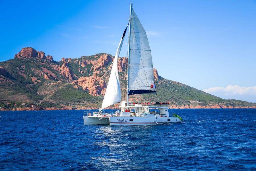 Denia: Cova Tallada Catamaran Tour and Swimming Stop - The swim stop is the uncertain part