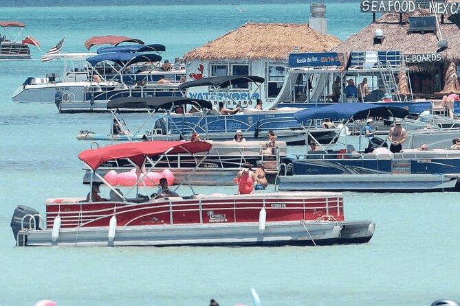 Destin Crab Island Tour in Catamaran - From Destin Harbor to a sandbar under the water