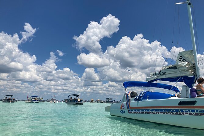 Destin Private Catamaran and Snorkeling Tour 3 or 4hrs - A private boat changes the feel of the outing