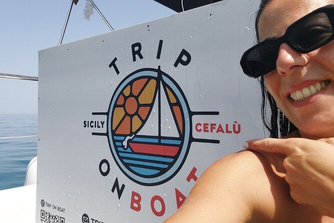 Discovering Cefalù's Coastline Activity on a Mini Catamaran - A slow ride along Cefalù’s coast
