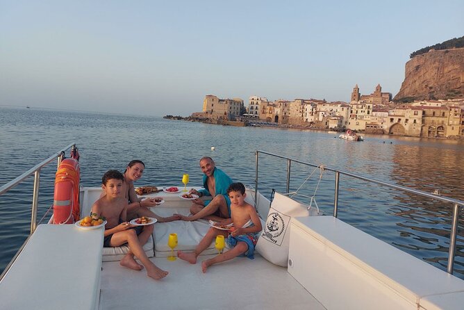 Discovering Cefalù's Coastline Activity on a Mini Catamaran - Morning, afternoon, or sunset on the water