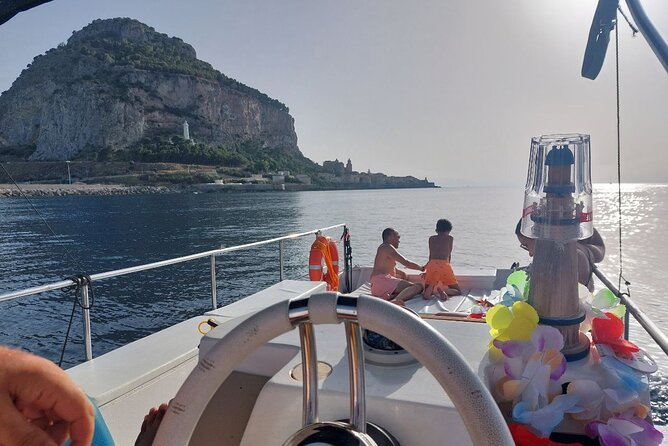 Discovering Cefalù's Coastline Activity on a Mini Catamaran - Is $47.40 a fair price?