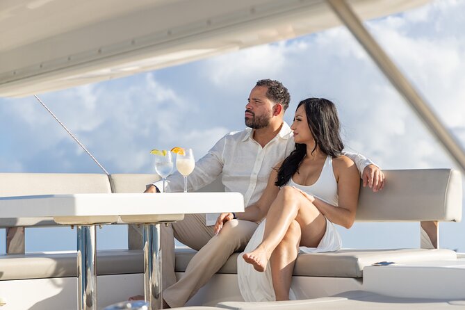 Don't Worry - Private Catamaran Cruise Sint Maarten Full Day Tour - Long Beach for calm water and a quieter pause