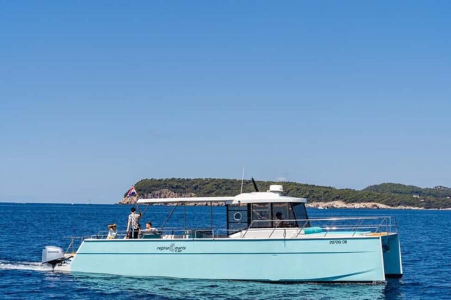 Dubrovnik: Blue Cave Catamaran Tour with Drinks and Snorkel - The third swimming stop and Koločep’s quieter side