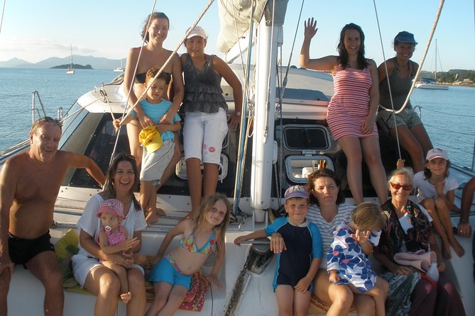 Exclusive private catamaran island hopping experience - The crossing to Koh Phangan
