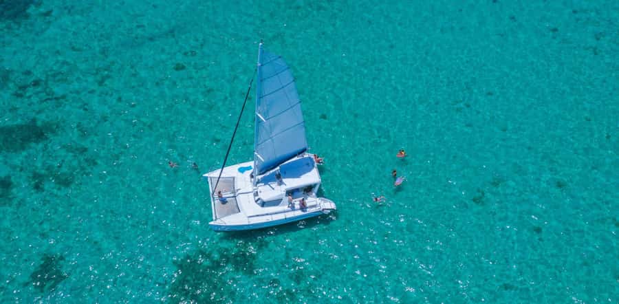 Exclusive Private Catamaran to Ile Aux Cerfs with Lunch - Breakfast, open water, and the first hours aboard