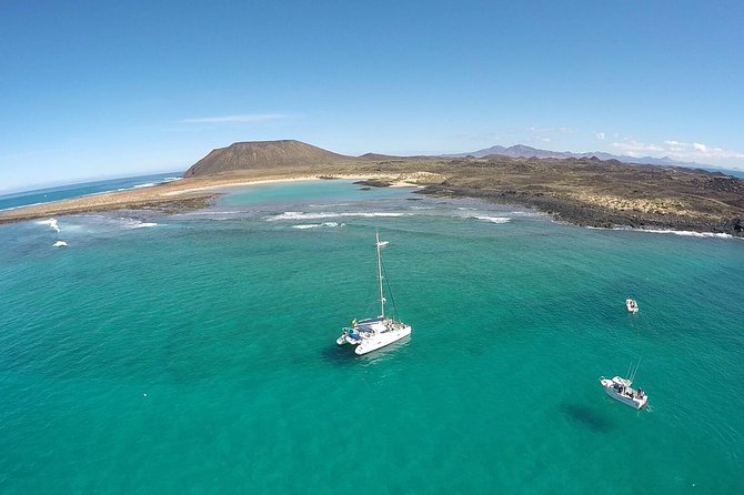 Exclusive Sailing Catamaran Experience to Lobos Island with lunch - Paella, fruit, and drinks on board