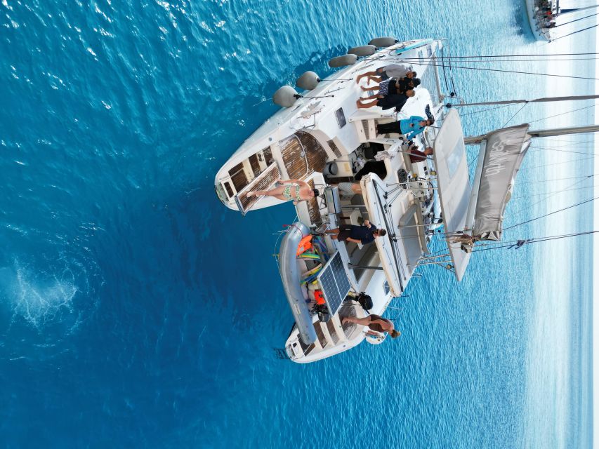 From Adamas: Milos and Poliegos Catamaran Cruise with Lunch - Key points to know before booking