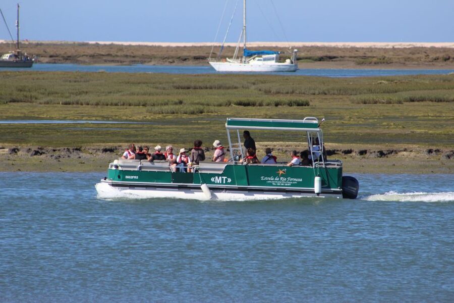 From Faro: 2-Island, 2-Stop Ria Formosa Catamaran Tour - What the $41 price gets you