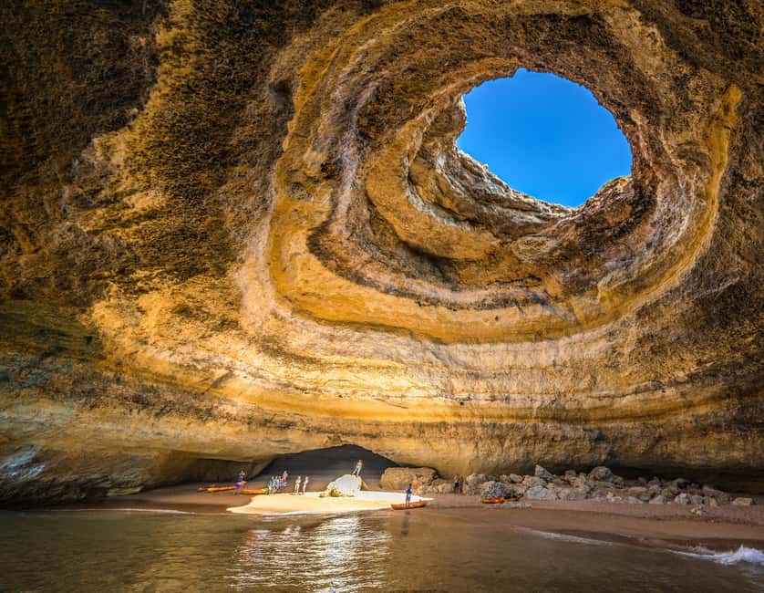 From Lagos: Benagil Cave and Coastal Cruise by Catamaran - Leaving Lagos for the open Atlantic