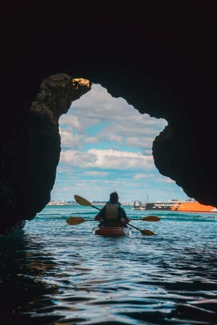 From Lagos: Ponta da Piedade Caves Kayak Tour from Catamaran - Who should book this Lagos kayak tour?