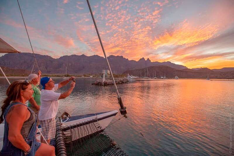 From Loreto: Sunset Appetizers & Open Bar Catamaran Cruise - Why this sunset cruise works so well in Loreto