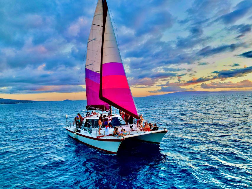 From Maalaea: Whale Watching Catamaran Cruise with Drinks - Aboard Winona from Maalaea Harbor