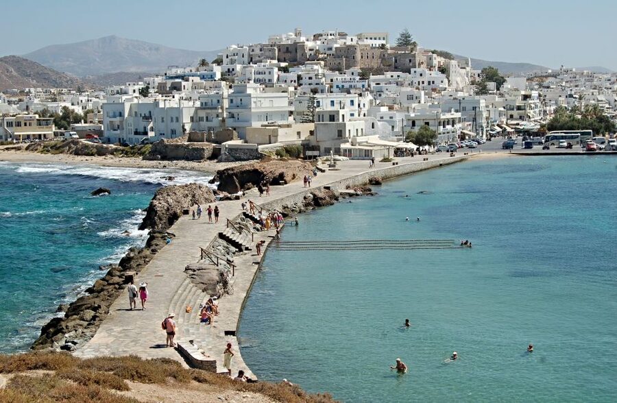 From Naxos: Mykonos Full-Day Trip by Catamaran - Leaving Naxos by catamaran