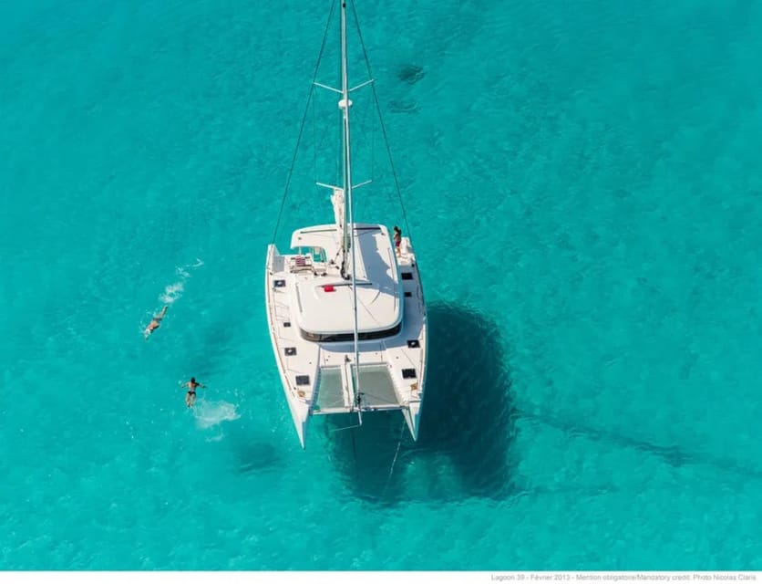 From Palau: Catamaran tour in La Maddalena Archipelago - Budelli’s Natural Pools and the Razzoli area