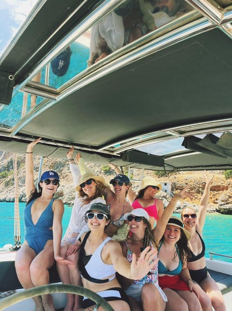 From Panormo: Private Sailing Catamaran Cruise with Lunch - A Mediterranean lunch made for mixed groups