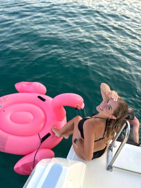From Panormo: Private Sailing Catamaran Cruise with Lunch - The 100-minute sail toward Bali Village Bay