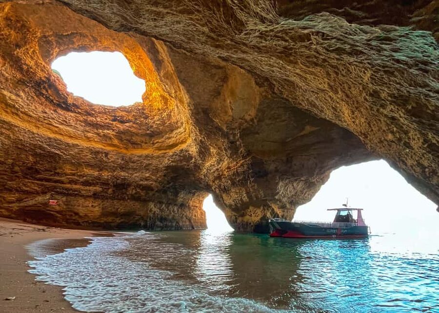 From Portimão: 2-Hour Catamaran Tour to Benagil Caves - What the $35 price gets you