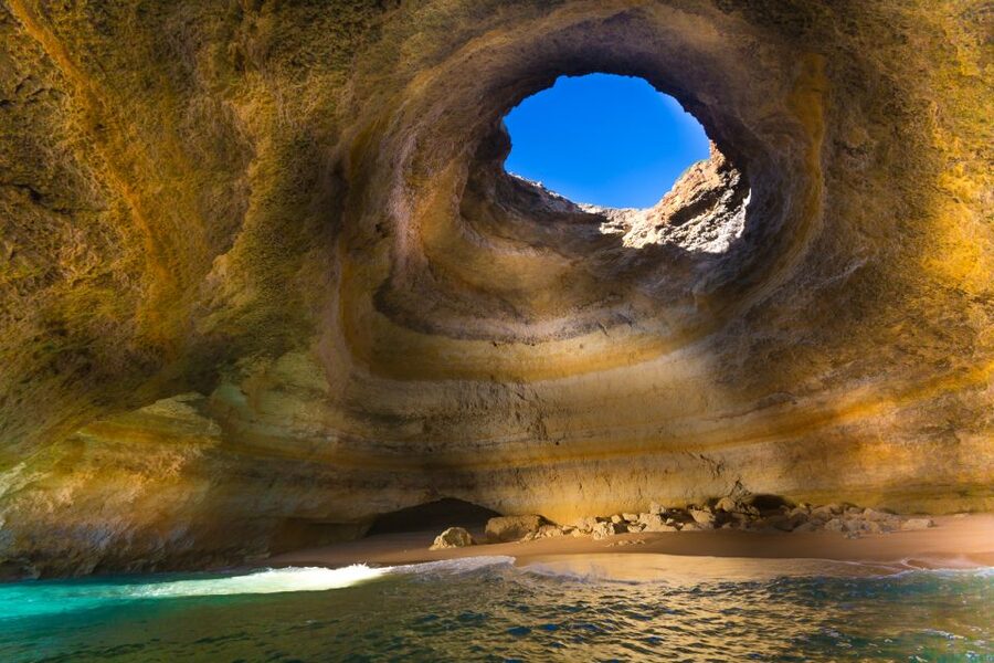 From Portimão: Catamaran Cruise to Benagil Caves with BBQ - Paddleboards and swimming in the Algarve sea