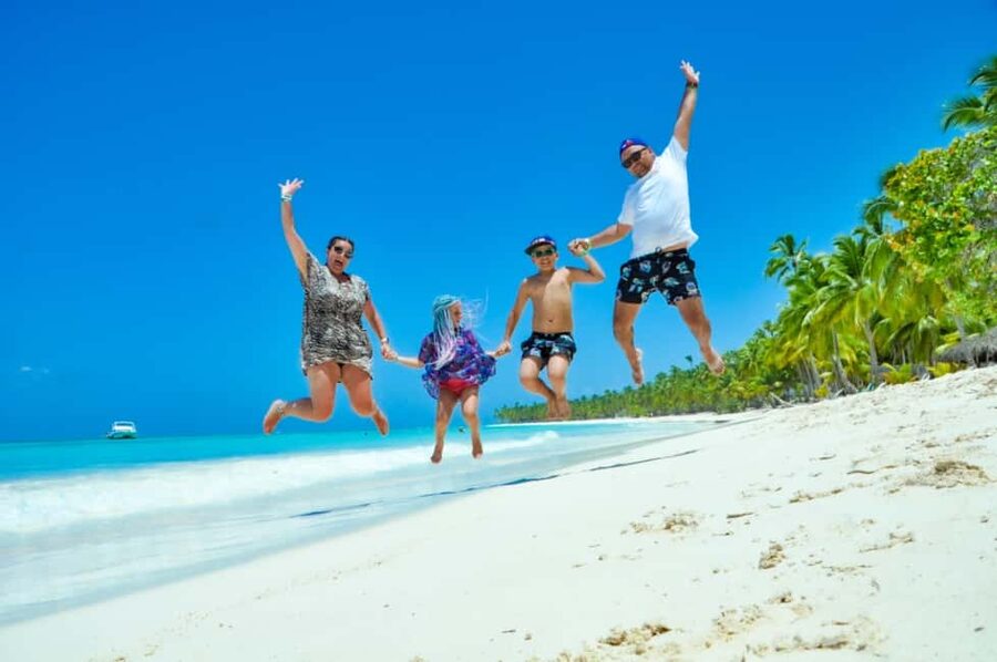 From Punta Cana: Saona and Mano Juan Day Trip by Speed Boat - What the $129 day includes from Punta Cana
