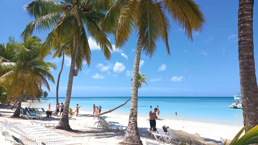 From Punta Cana: Saona and Mano Juan Day Trip by Speed Boat - Speed boat departure and the ride along the coast