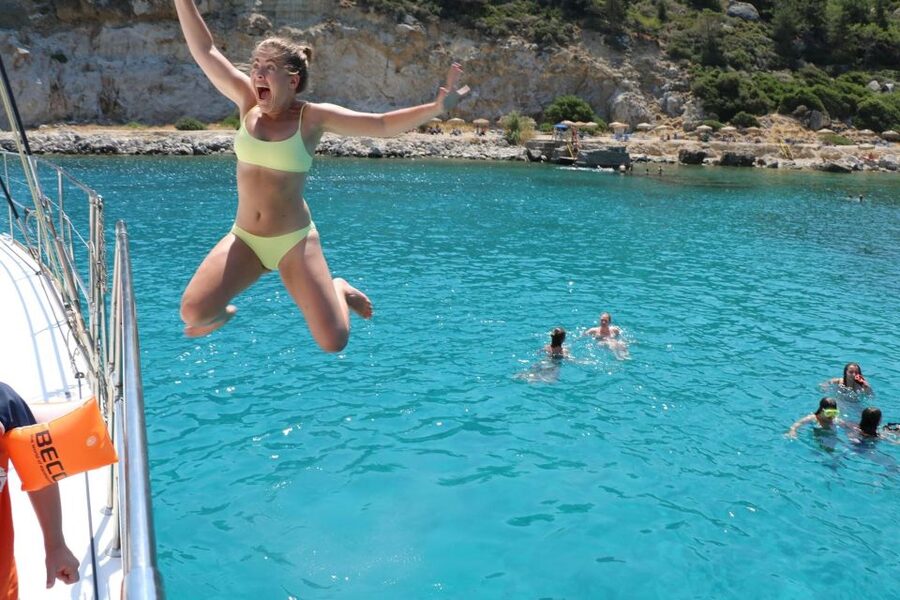 From Rhodes: Private Catamaran Cruise All Inclusive - Key points to know before you book