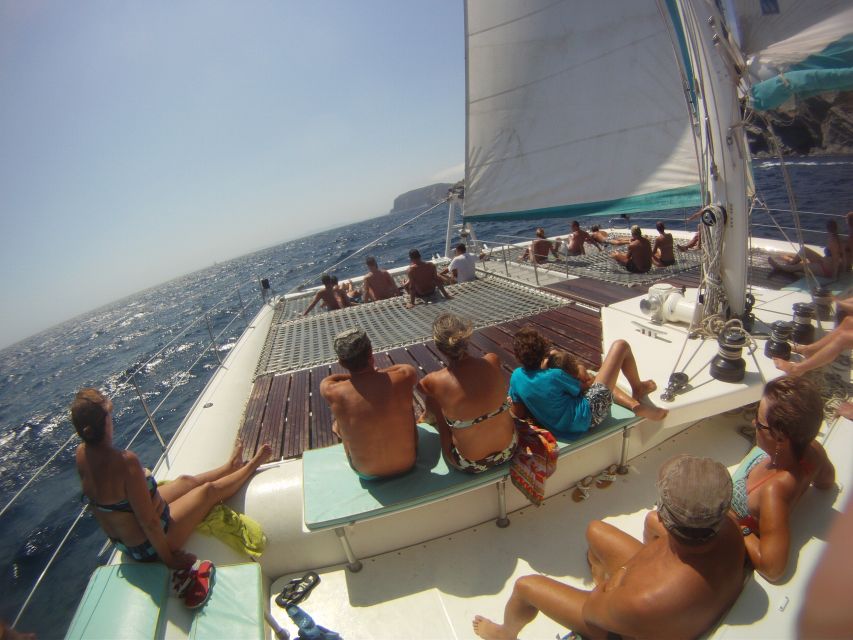 From Roses: Sailing Catamaran Cruise to Medes Islands - Leaving Roses for the Medes Islands
