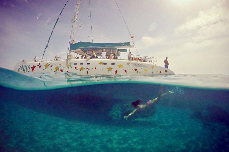 From Roses: Sailing Catamaran Cruise to Medes Islands - About two hours at Cala Montgó or Illa Pedrosa