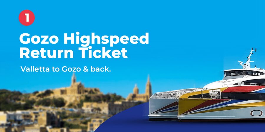 From Valetta: Catamaran Tour with Hop-On, Hop-Off Gozo Tour - Seeing Gozo from the open top